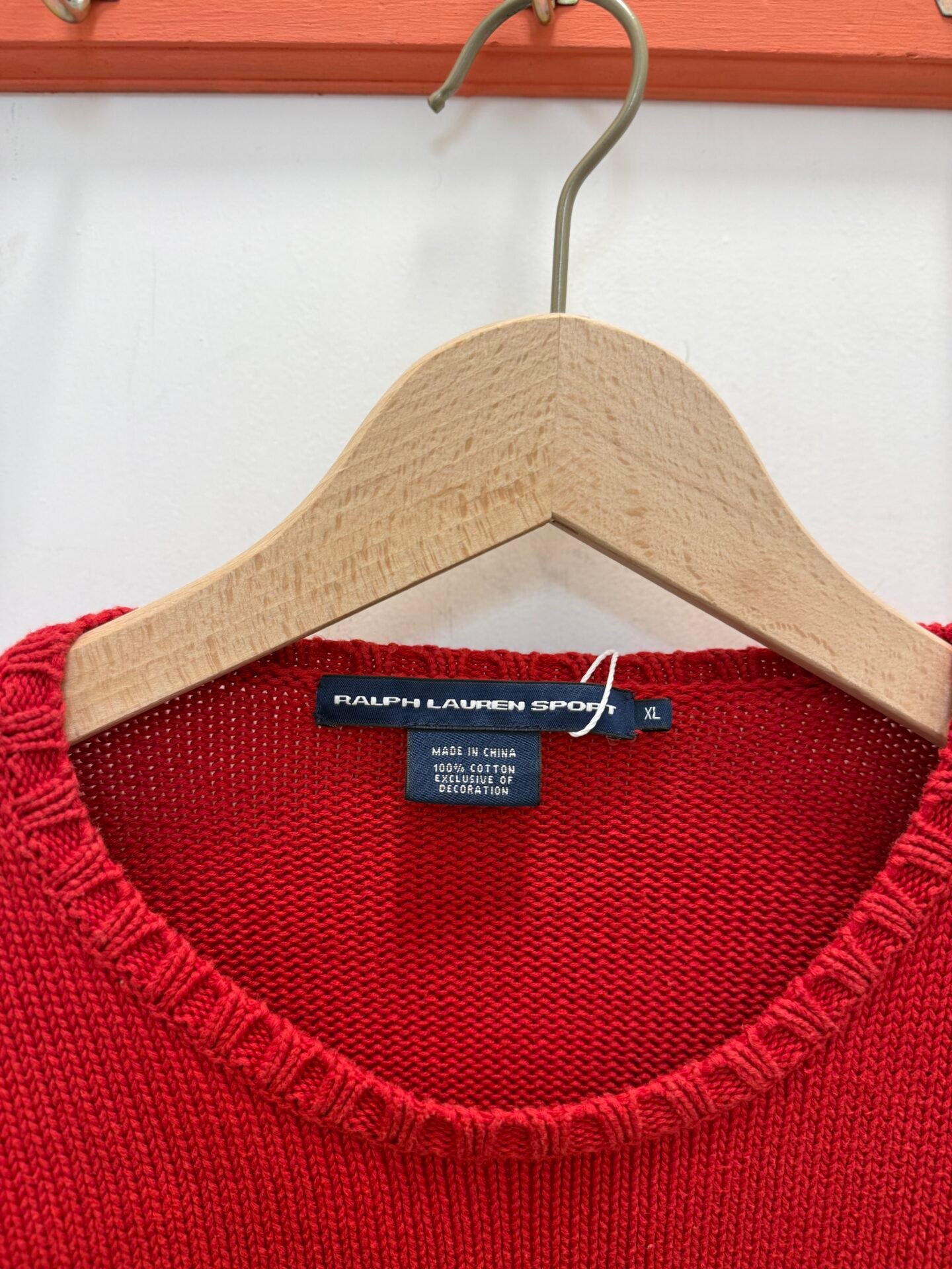 Maglione Rosso Ralph Lauren