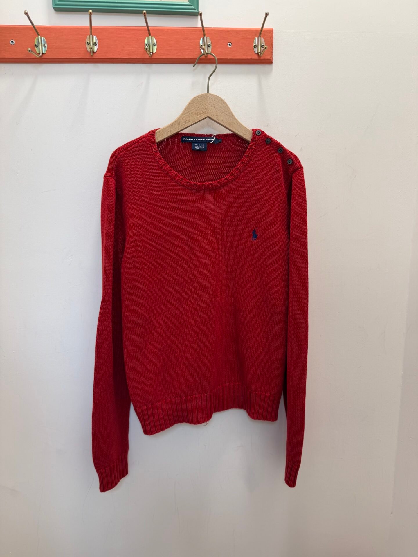 Maglione Rosso Ralph Lauren