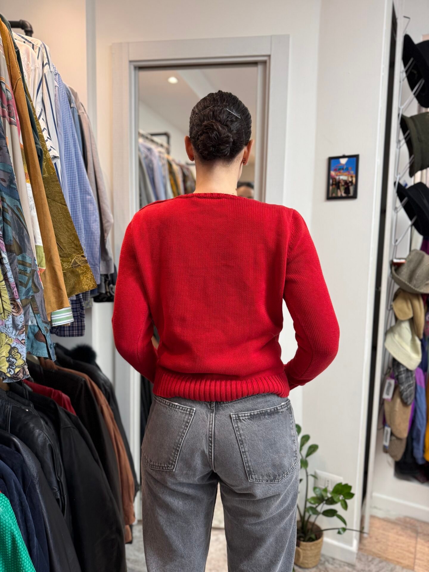 Maglione Rosso Ralph Lauren