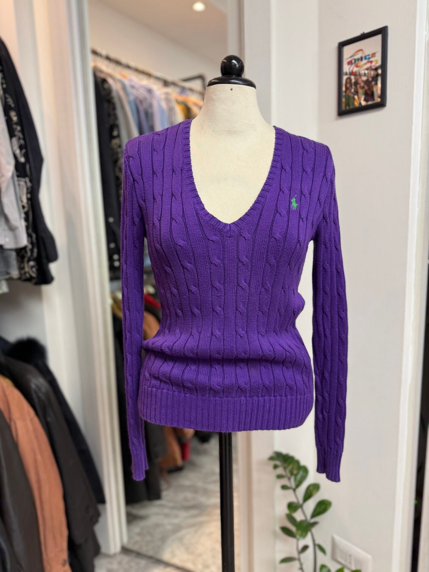Maglione Viola Ralph Lauren
