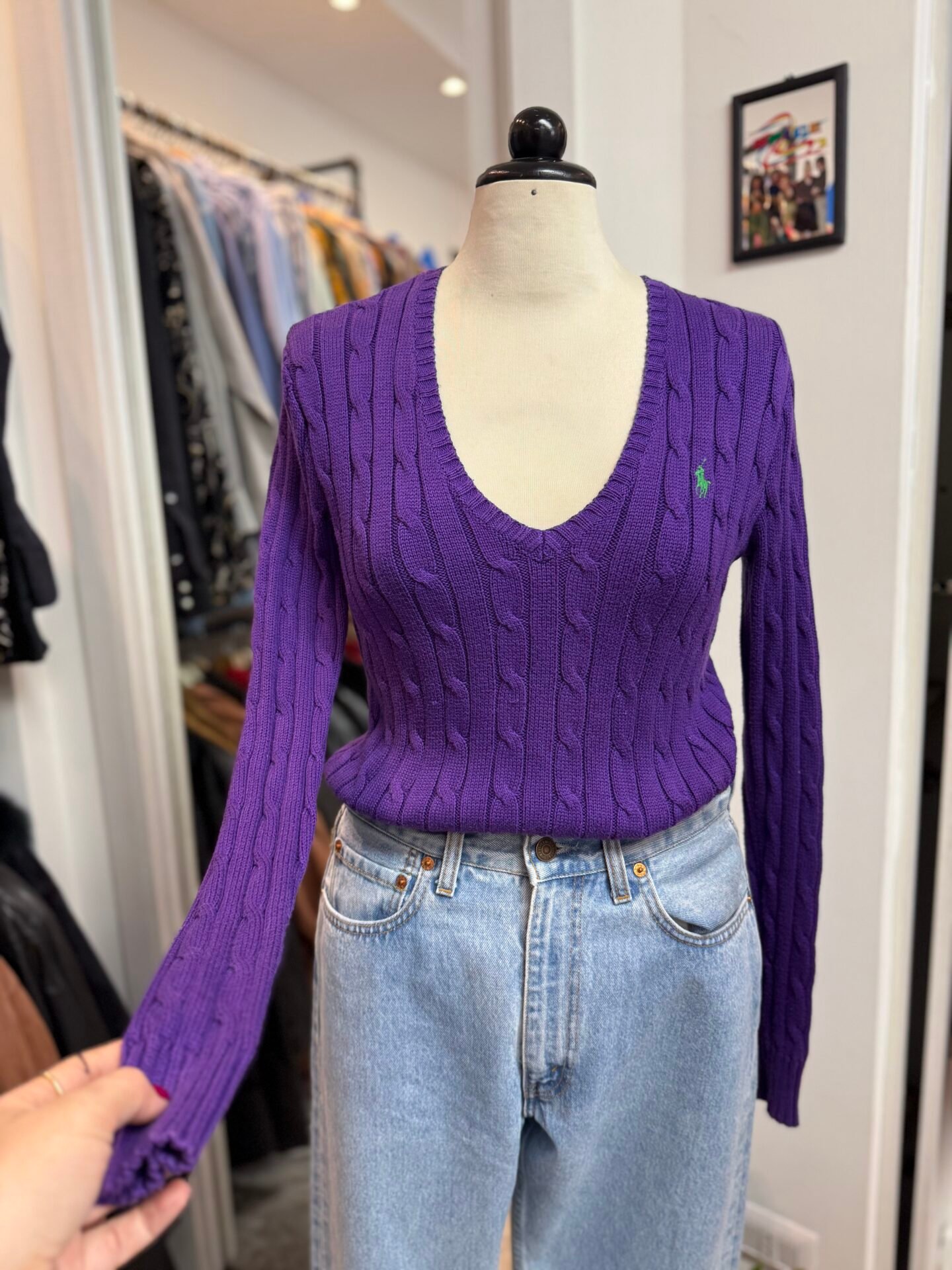 Maglione Viola Ralph Lauren