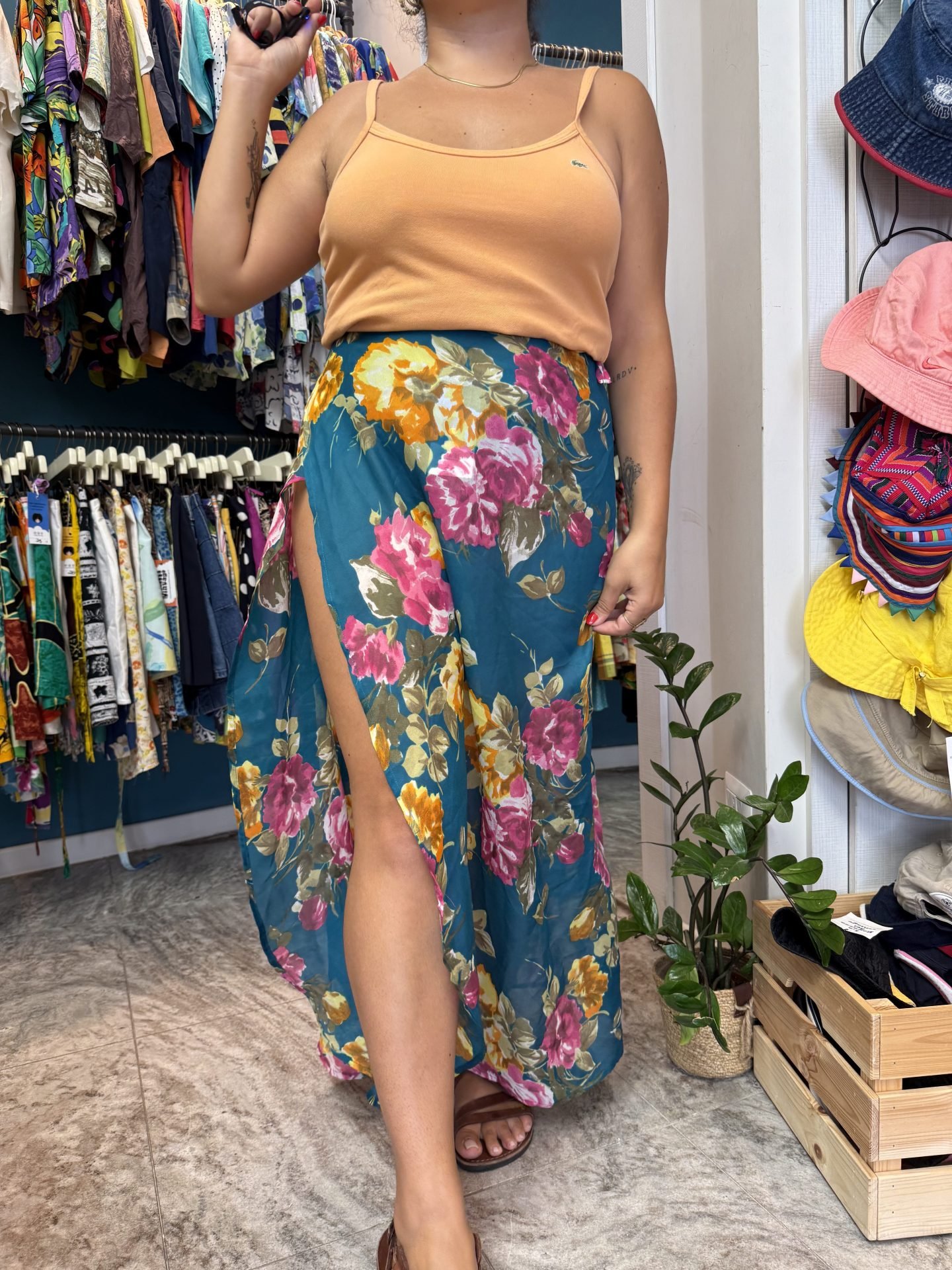 IMG_0215 Gonna portafoglio floreale