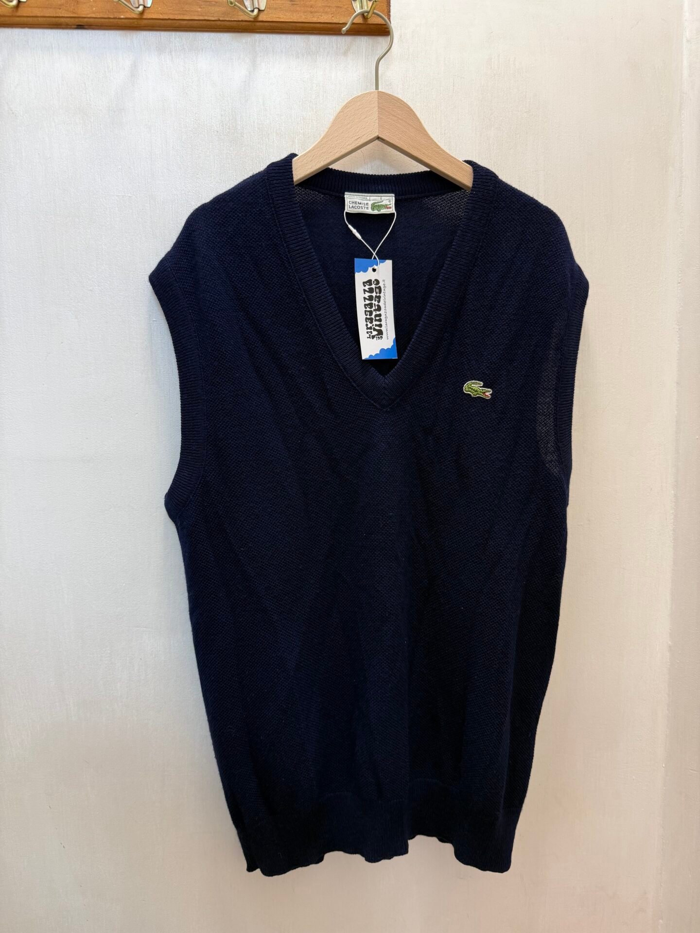 Gilet blu  Lacoste