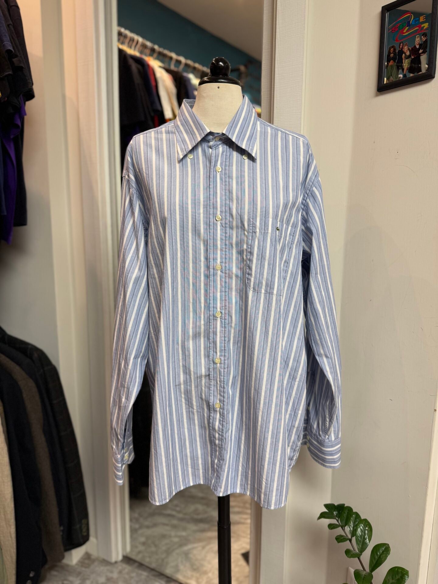 Camicia Lacoste righe