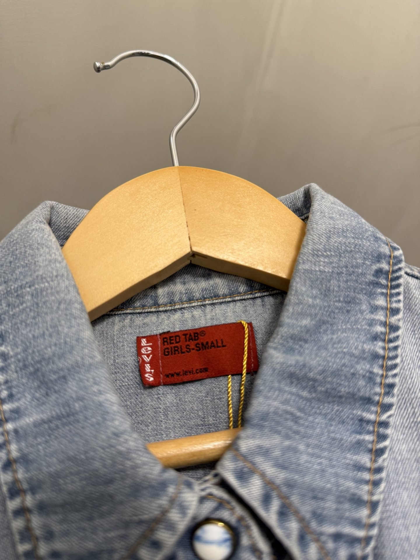 IMG_0521 Camicia jeans Levis ragazza