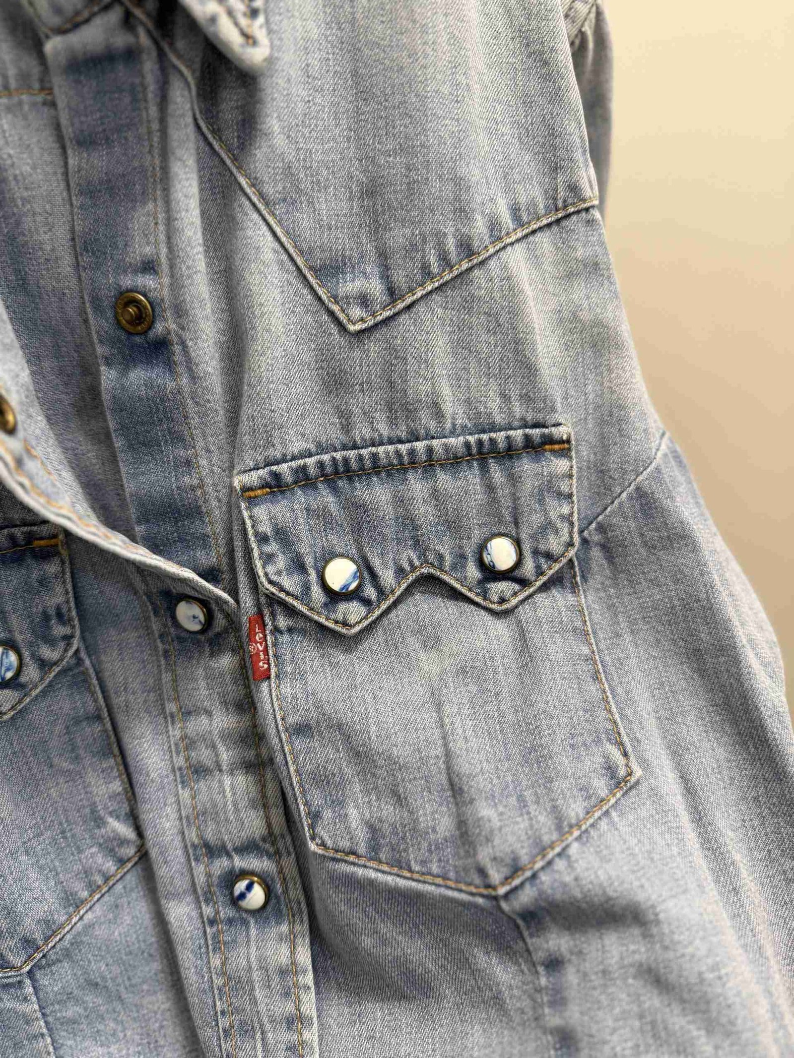 IMG_0523 Camicia jeans Levis ragazza