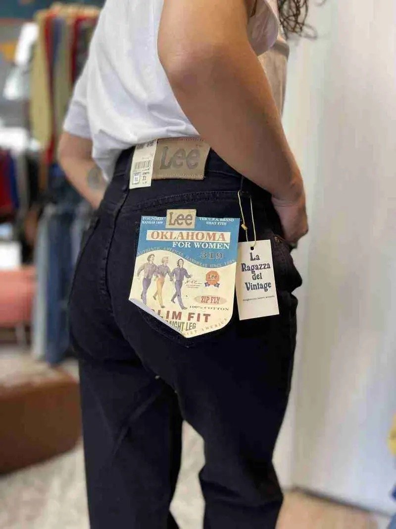 IMG_0549 Jeans nero Lee Slim fit