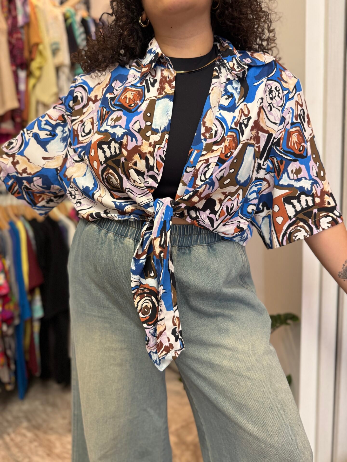 Camicia crop 80