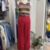IMG_0695 Pantalone rosso in lino