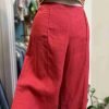 IMG_0701 Pantalone rosso in lino