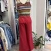 IMG_0702 Pantalone rosso in lino