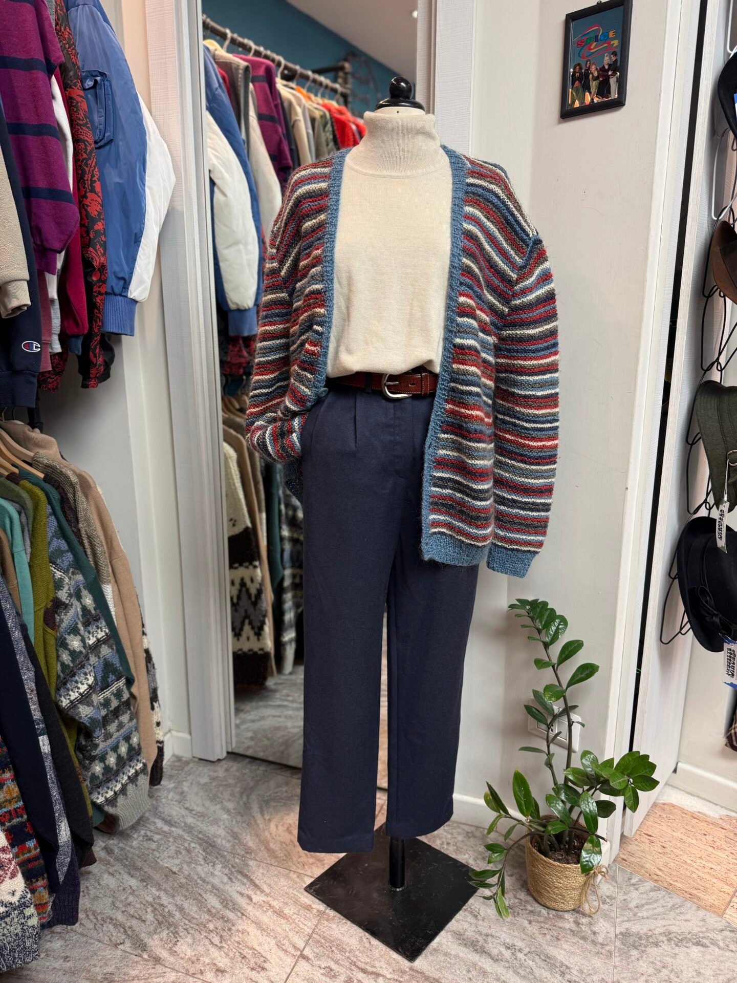 IMG_0797 Cardigan a righe