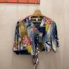 Camicia crop Marechiaro