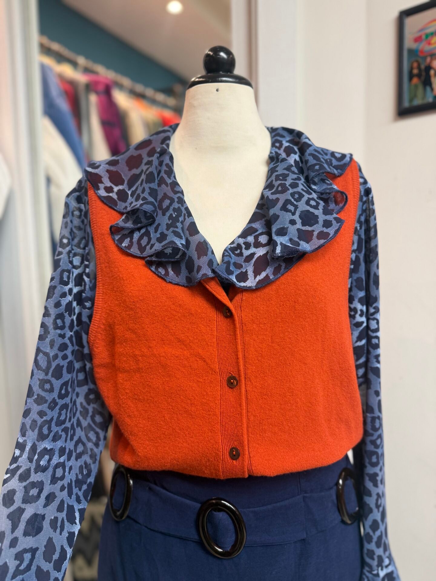 IMG_0842 Camicia blu maculata