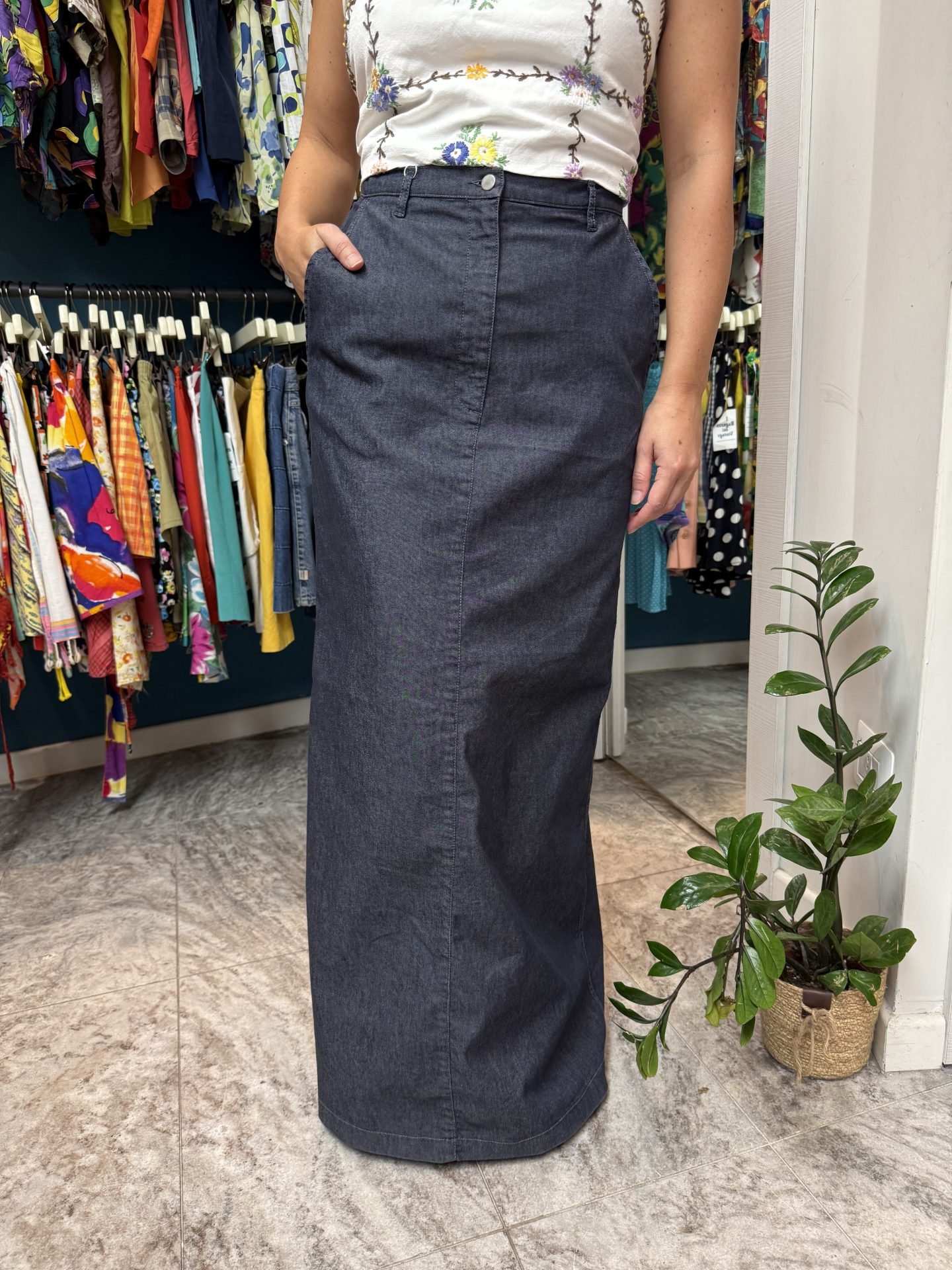IMG_0862 Gonna lunga denim