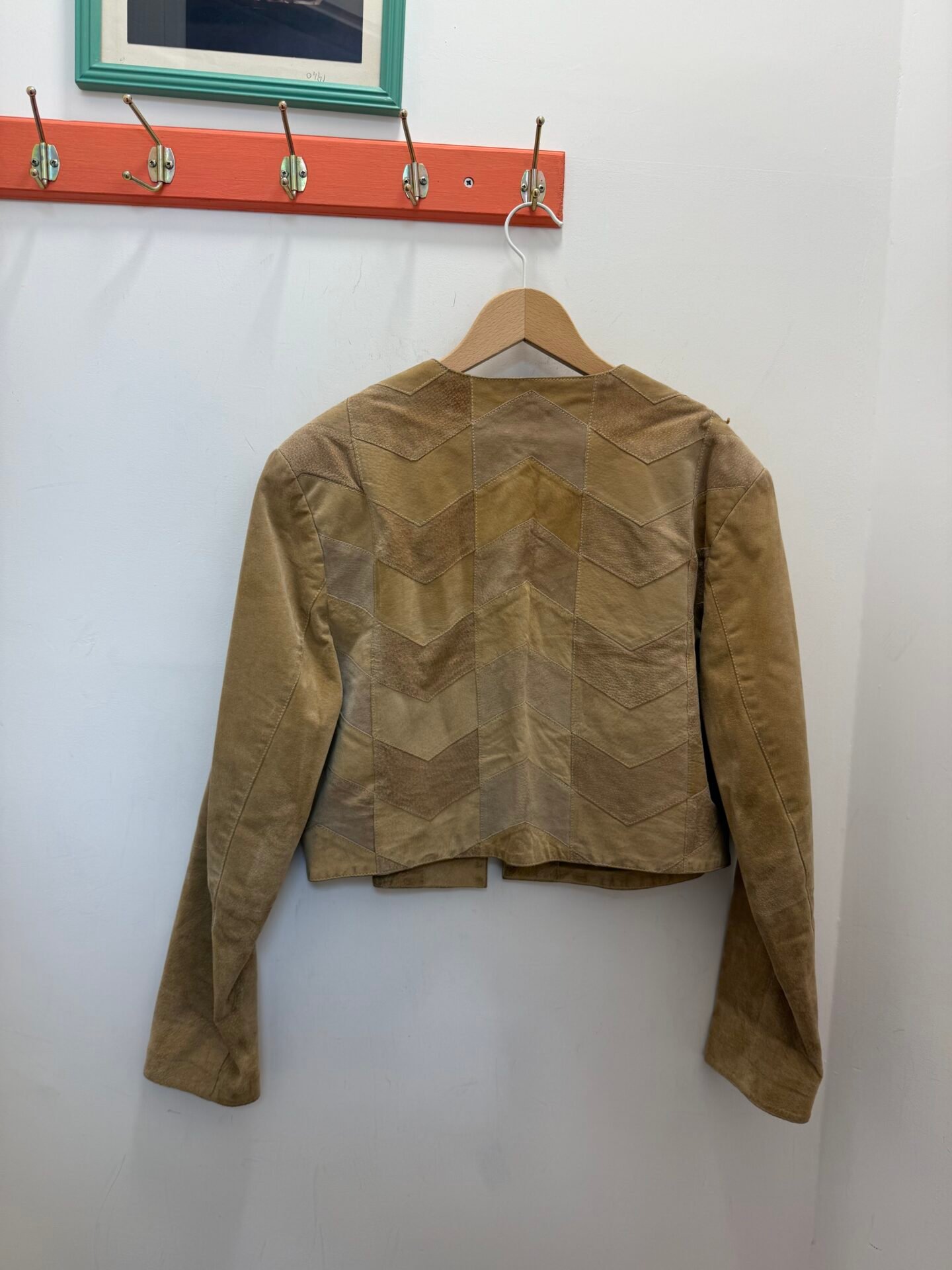 Giacca in pelle crop