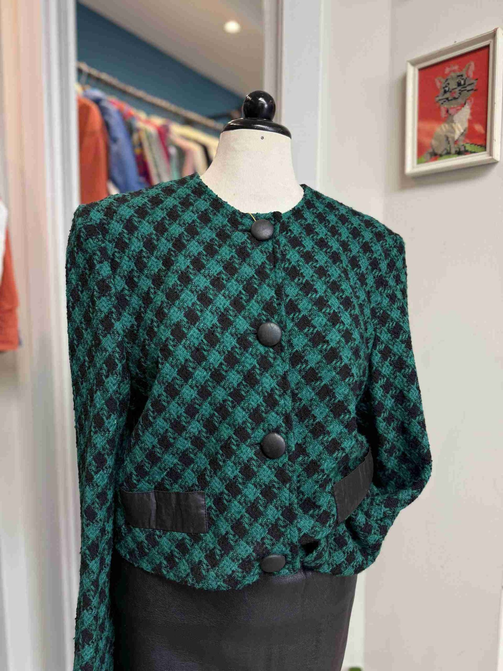 IMG_0998 blazer crop verde e nero