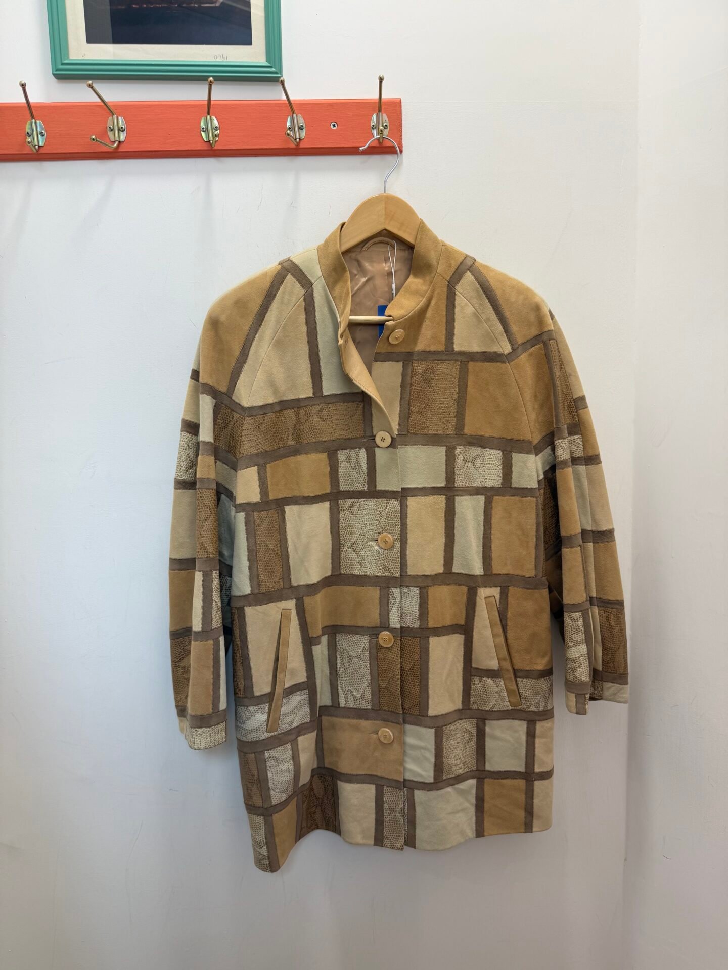 Giacca in pelle anni 70