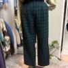 Pantalone tartan verde