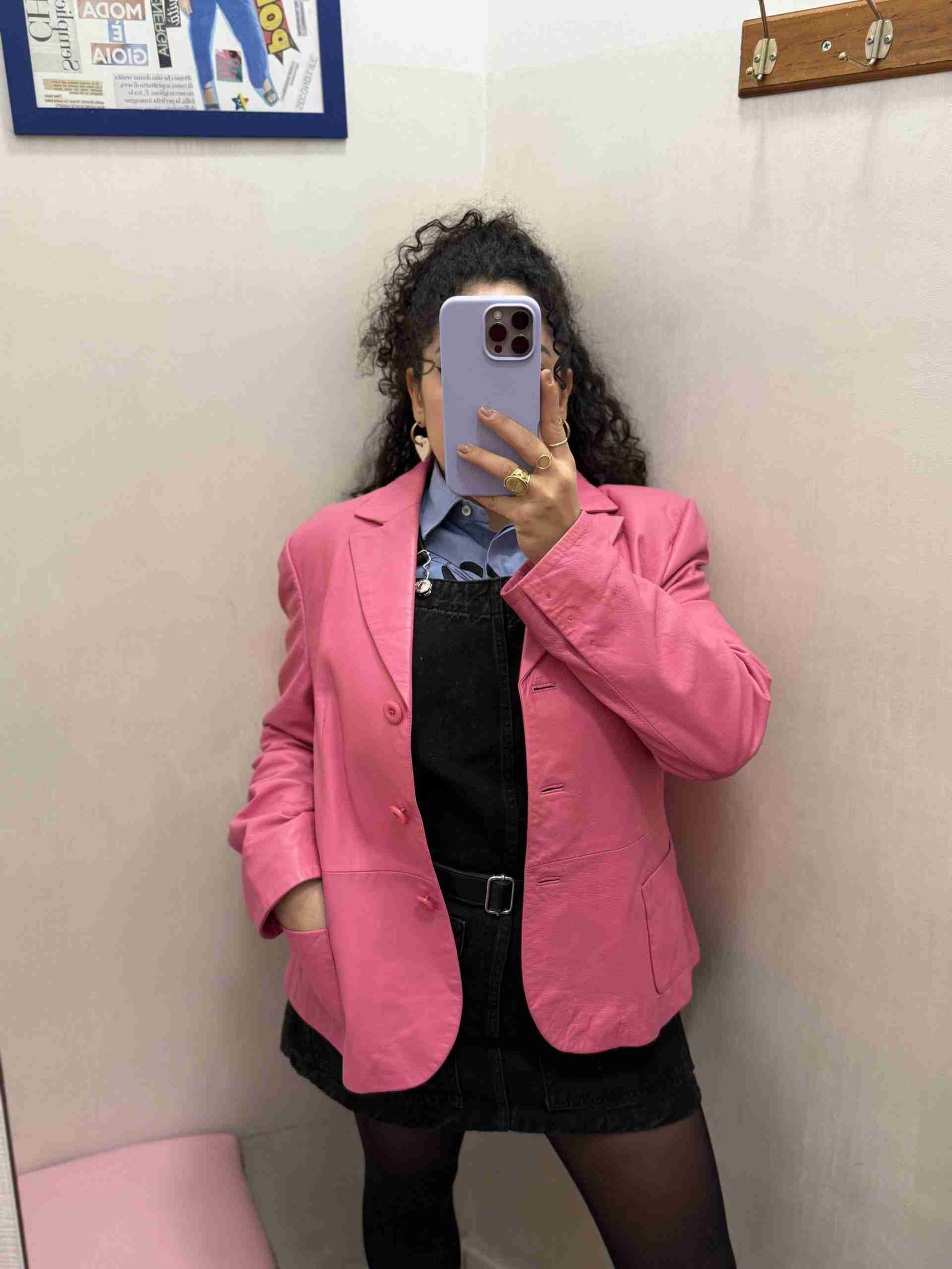 IMG_1908 Giacca in pelle rosa