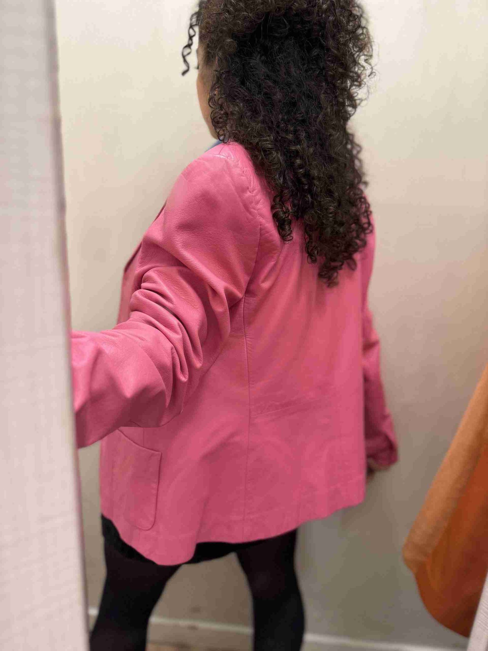 IMG_1924 Giacca in pelle rosa