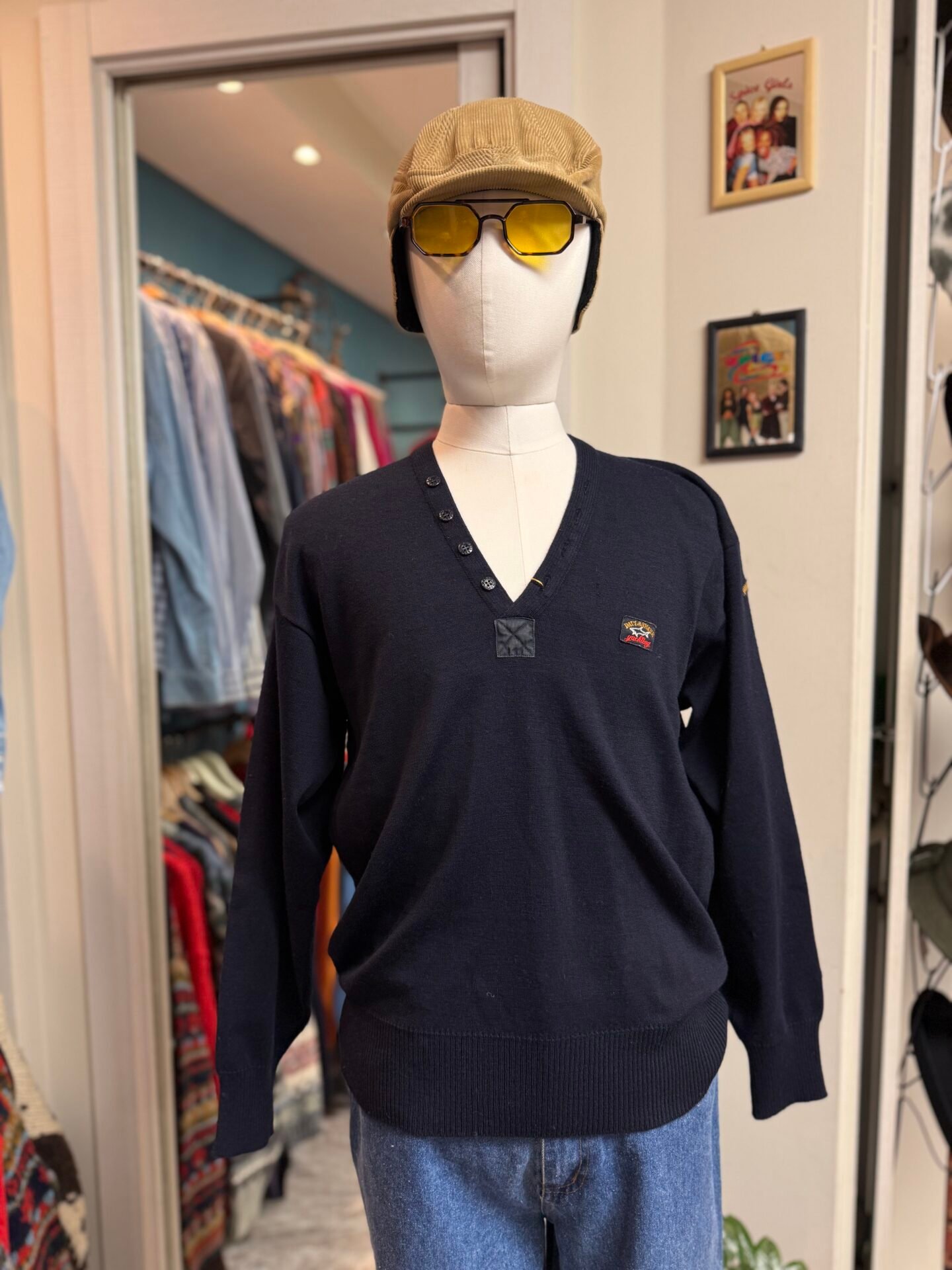 Maglione Paul & Shark blu M