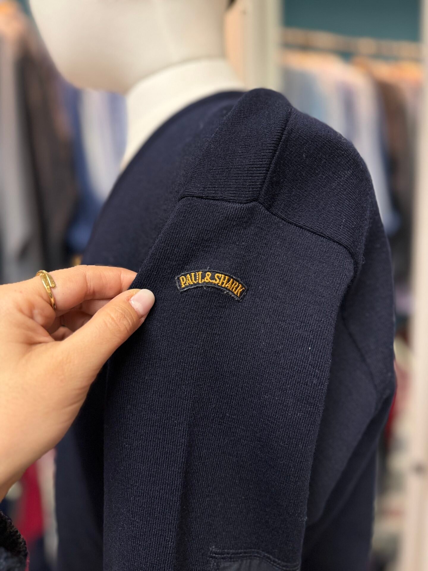 Maglione Paul & Shark blu M