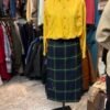 Kilt verde e blu