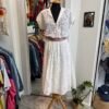 Vestito bianco pizzo