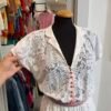 Vestito bianco pizzo
