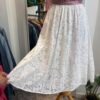 Vestito bianco pizzo