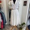 Vestito bianco pizzo