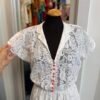 Vestito bianco pizzo
