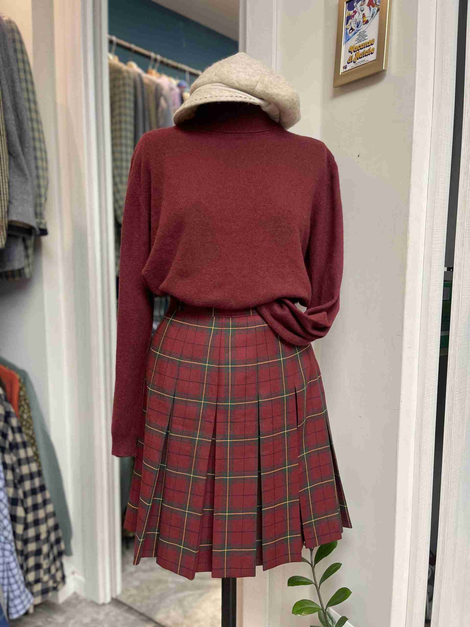 IMG_2647 Gonna Tartan bordeaux
