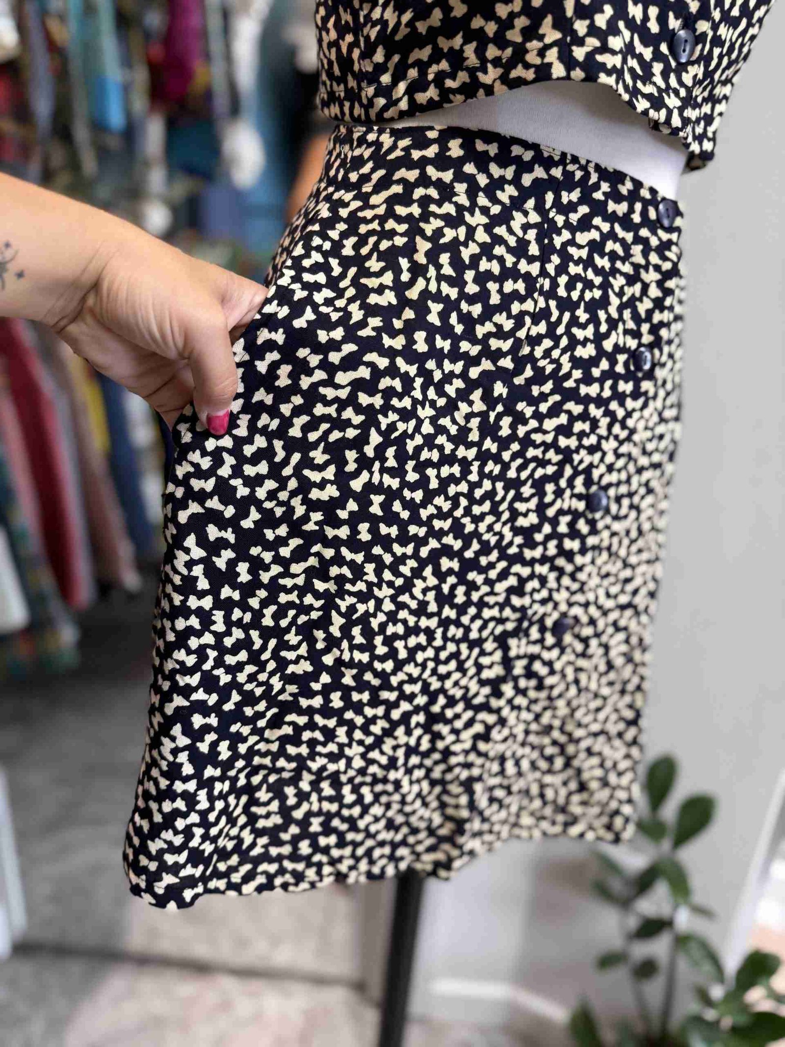 Completo bianco e nero