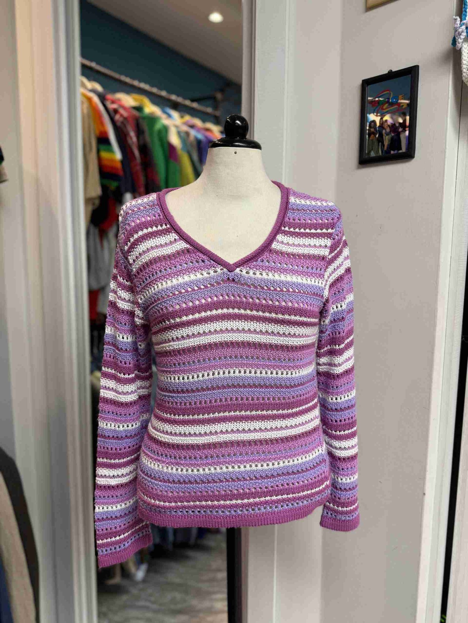 IMG_3017 Maglioncino in cotone a righe