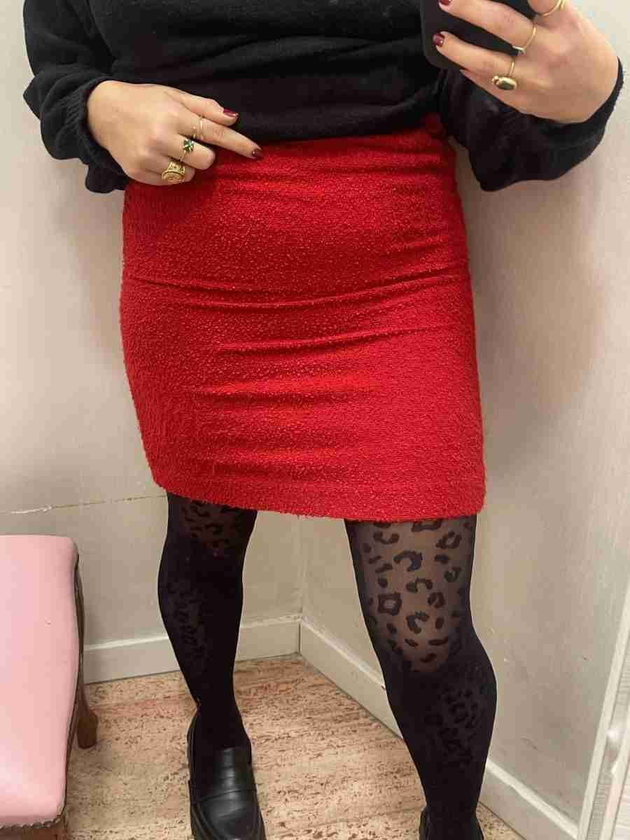 2025 - Minigonna A Vita Alta Da Donna, Chiusura Lampo, Nastro Di Raso, Tasca Gonna Foderata - Foto 9