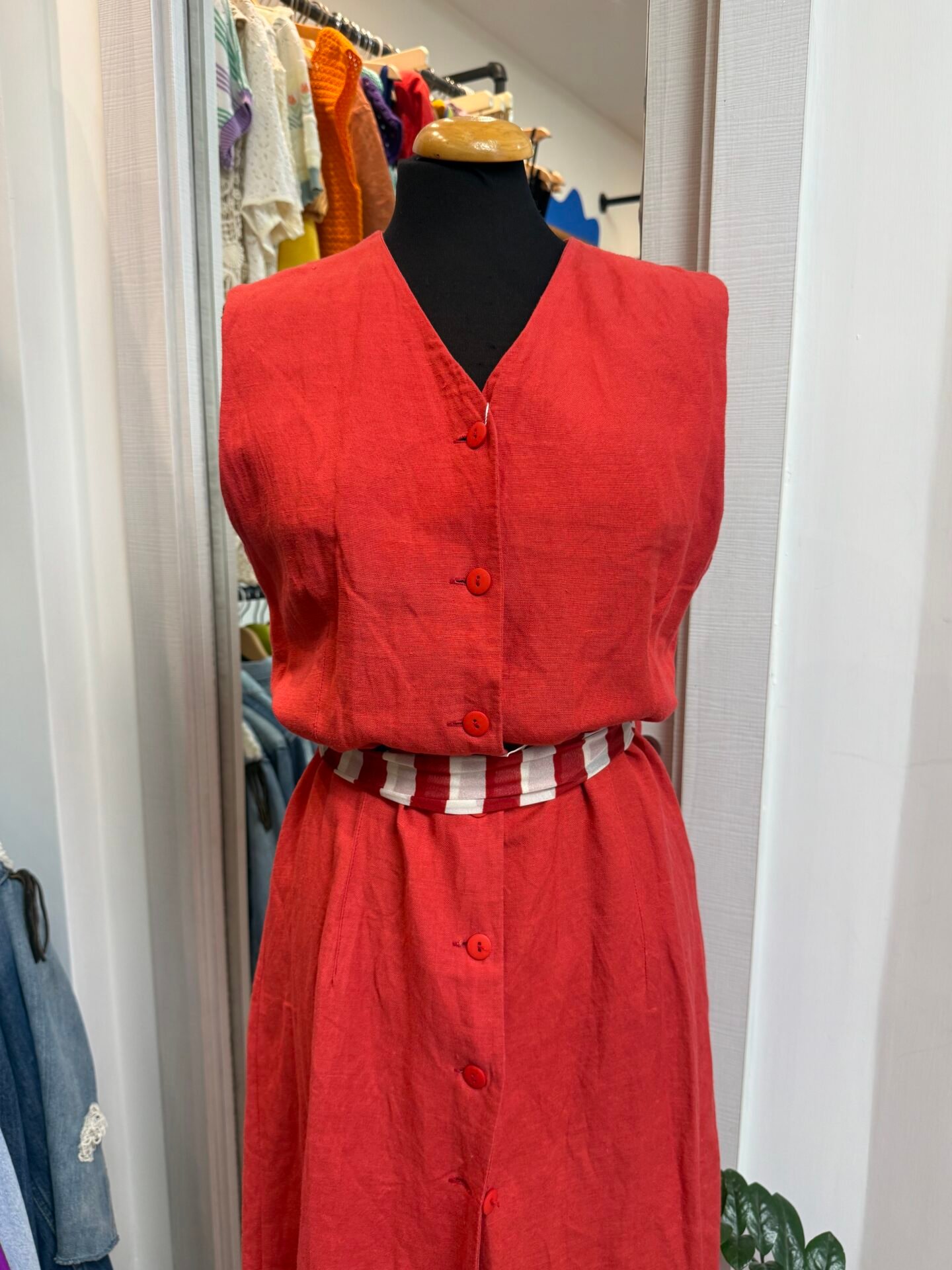 IMG_3477 Vestito lino rosso