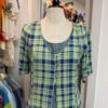 IMG_3484 Vestito Vichy verde e blu