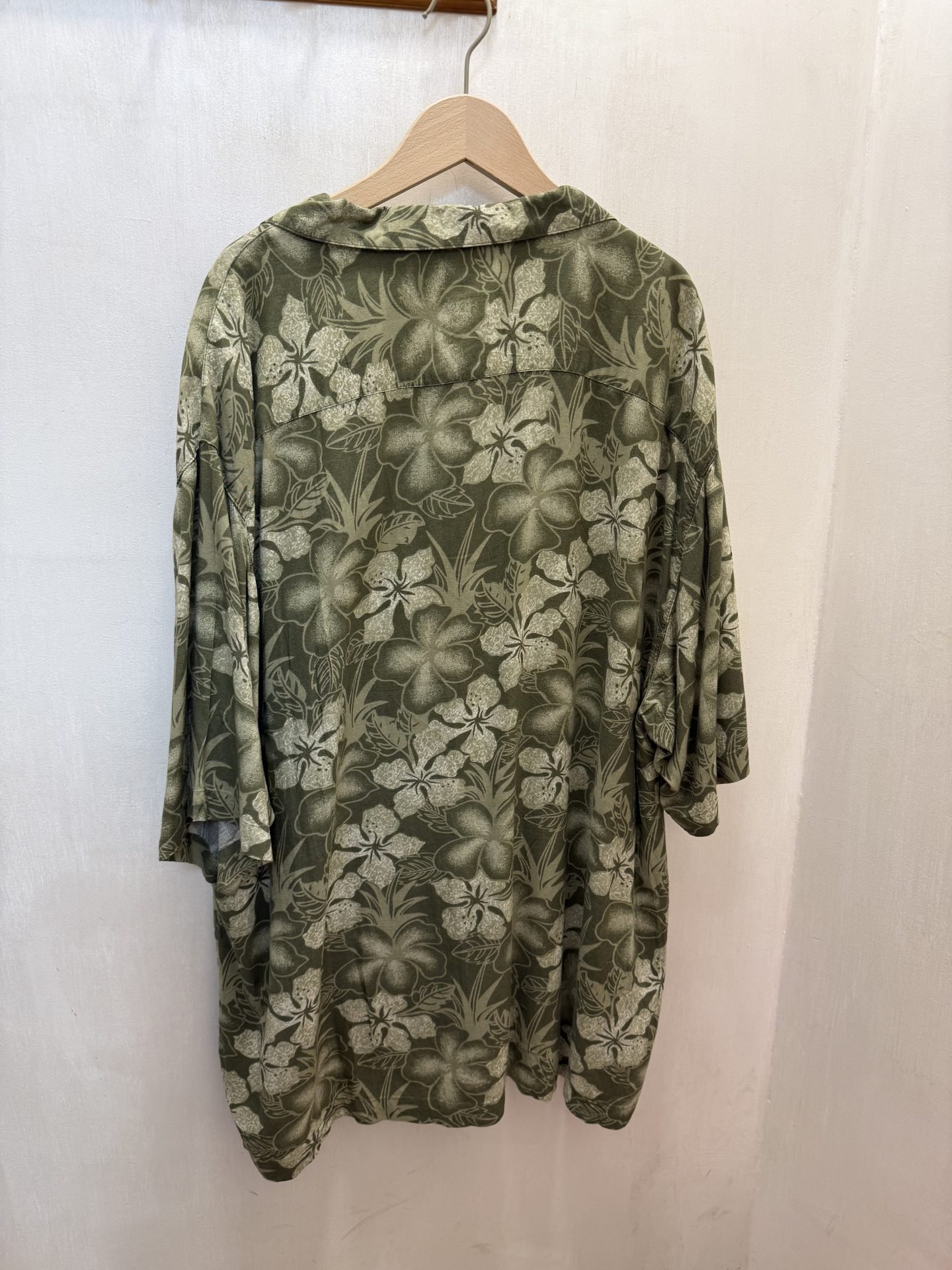 Camicia hawaiana verde