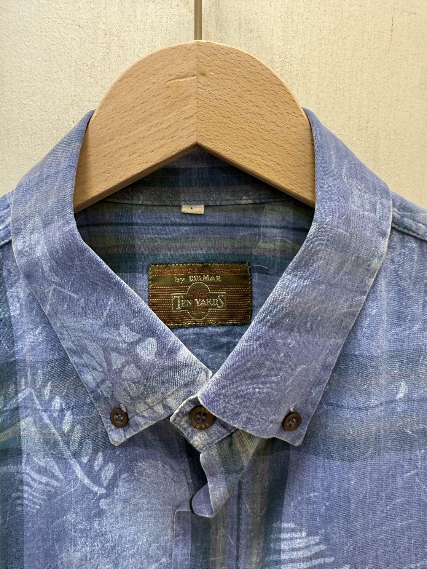 Camicia anni 90 blu