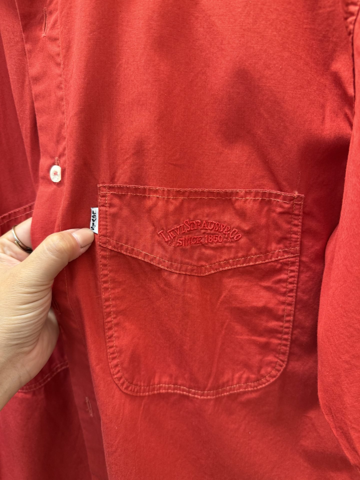 Camicia rossa Levi’s
