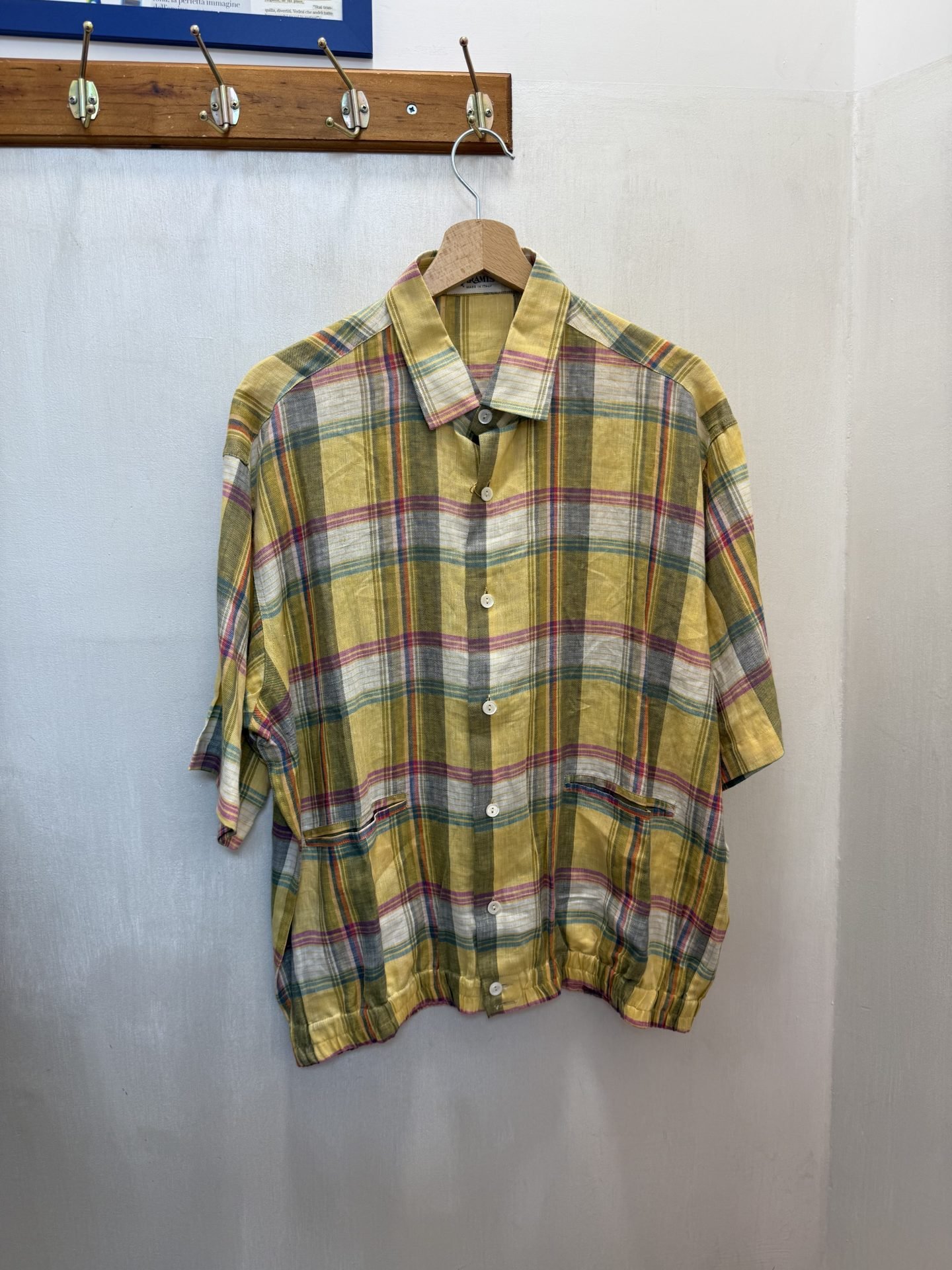 IMG_3818 Camicia tartan gialla