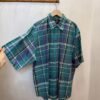 Camicia tartan verde