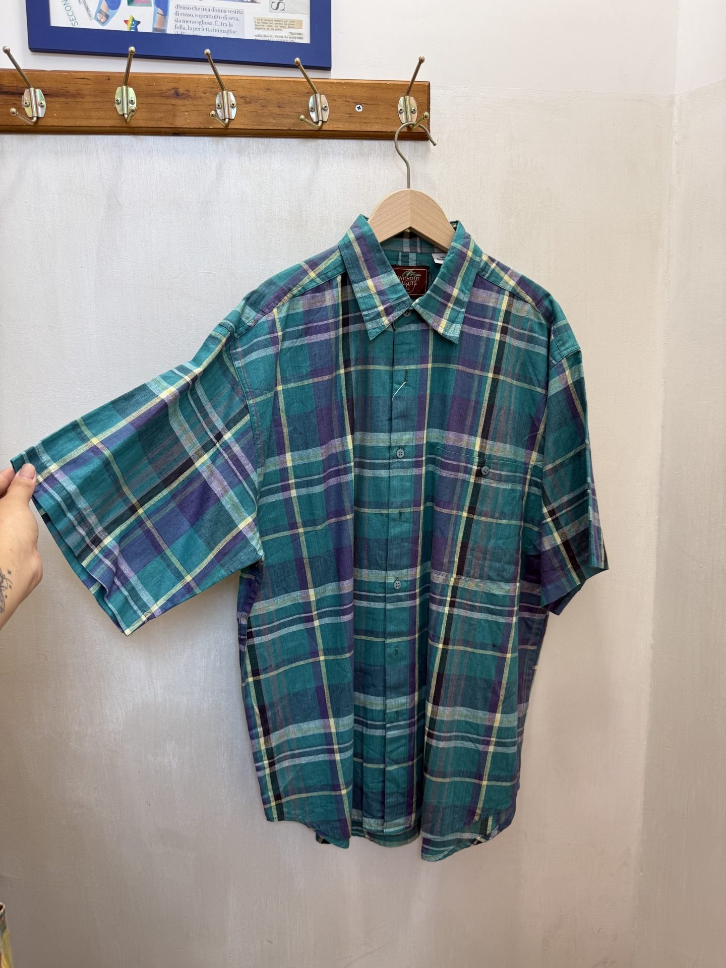 IMG_3823 Camicia tartan verde