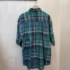 Camicia tartan verde