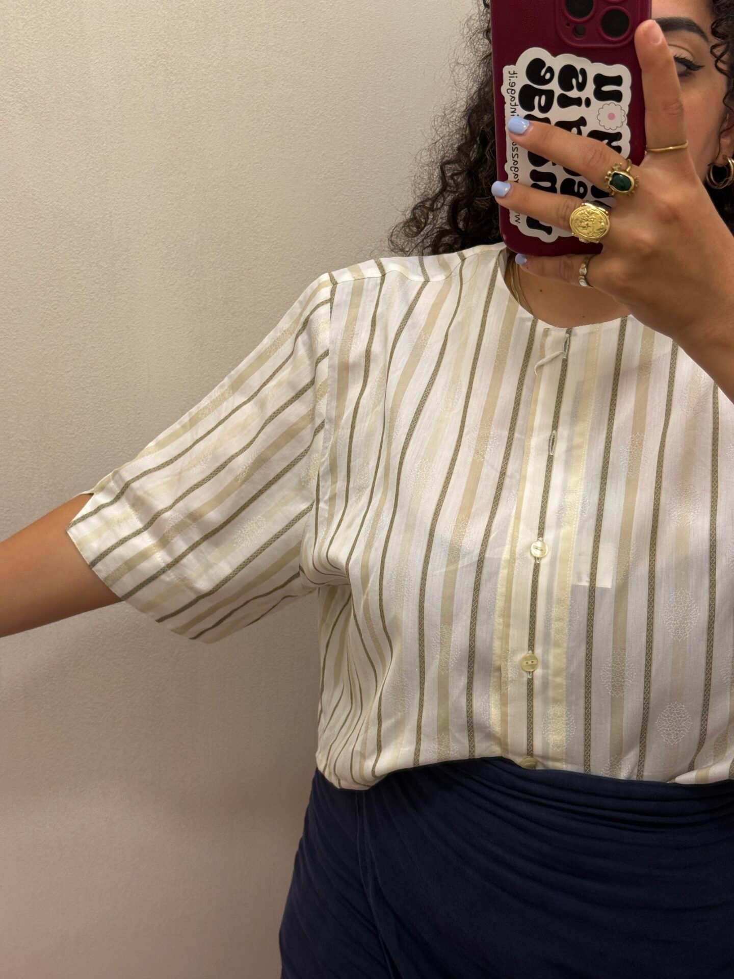 IMG_3826 Camicia Crop righe