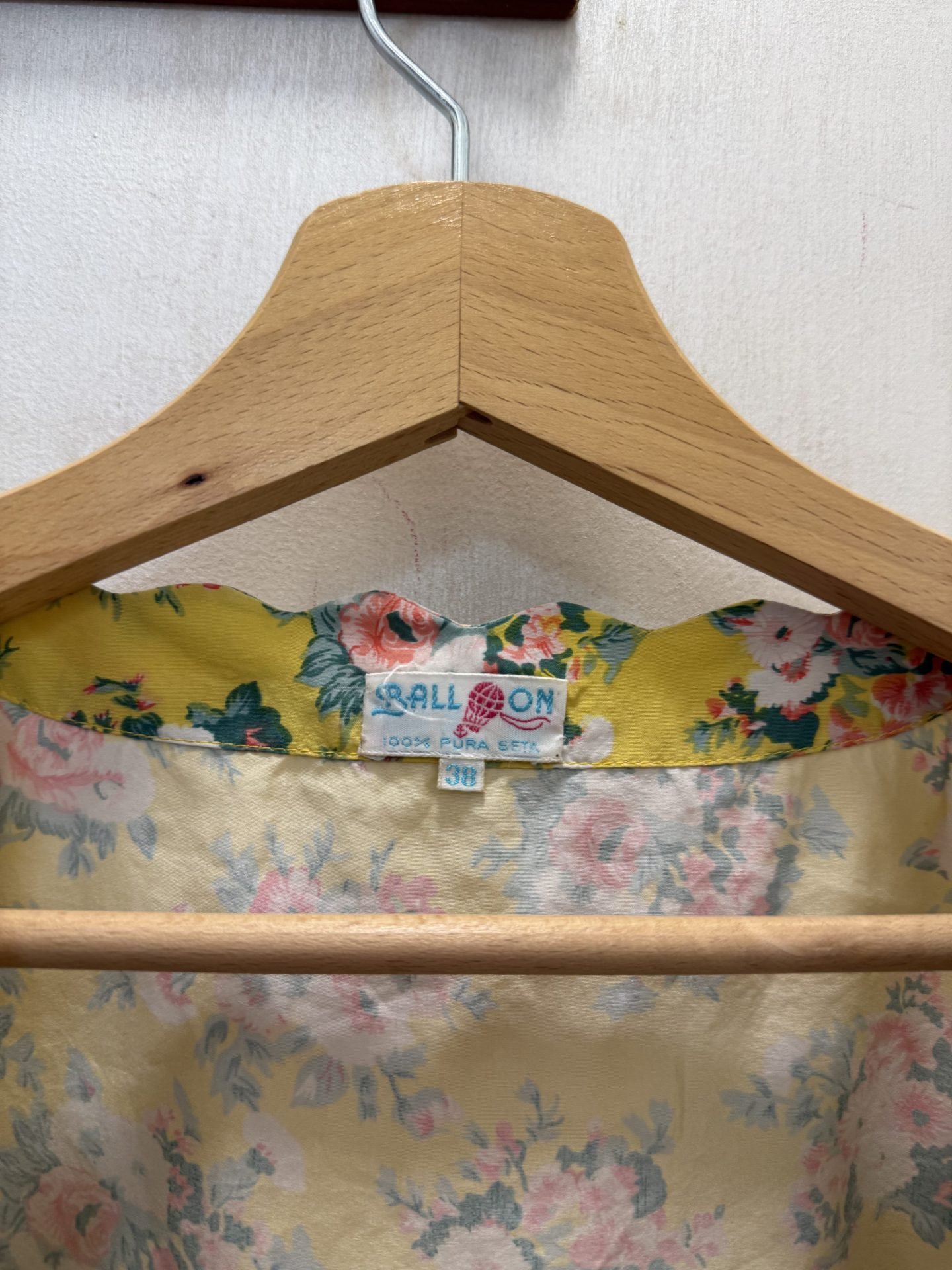 Camicia in seta ‘Balloon’