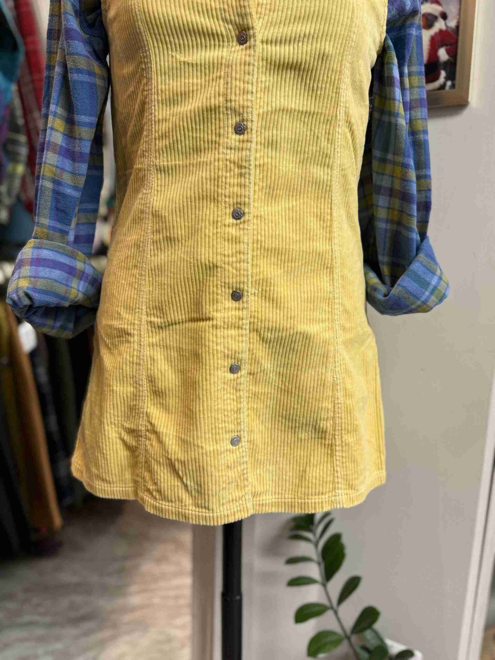 IMG_3980 Vestitino giallo a costine