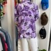 Camicia hawaiana viola L